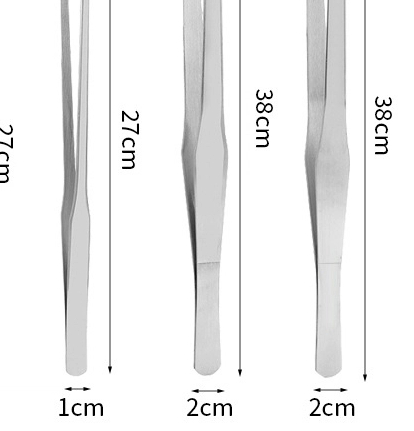 Feeding Tong Stainless - ملقط تغذية للزواحف من الفولاذ المقاوم