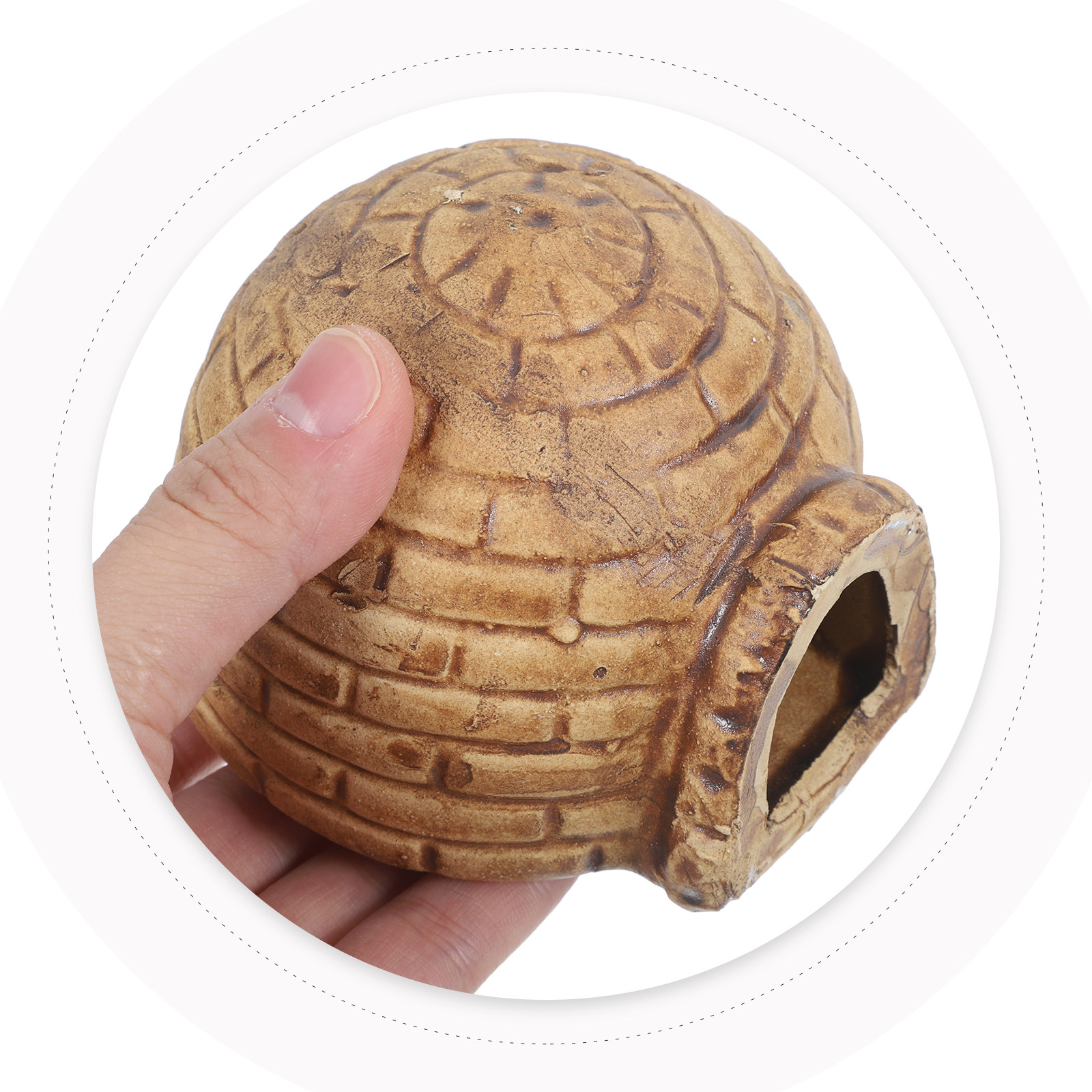 مخبأ سيراميك فاخر لأحواض السمك - مراجعة Hide Cave Ceramic وسعره