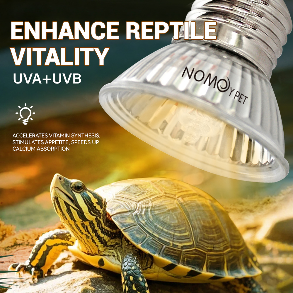 مصباح UVA UVB بقوة 50 واط للزو - مراجعة Vitamin D3 Reptile وسعره